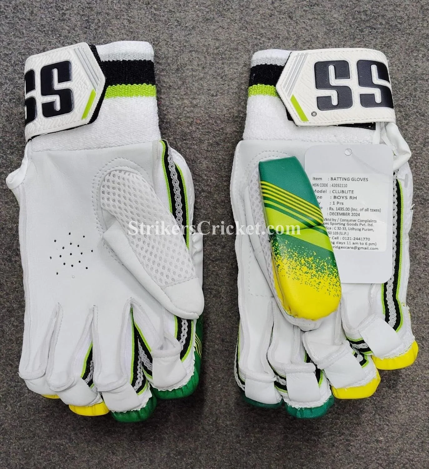 BATTING GLOVES SS CLUBLITE YOUTH RH - Image 2