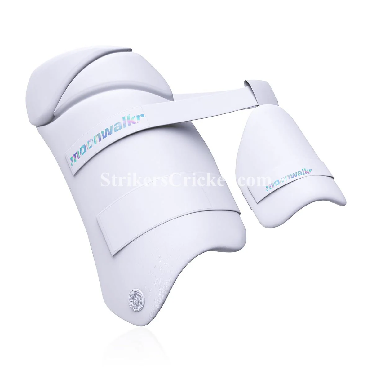 MOONWALKR THIGH GUARD 2.0 WHITE MEDIUM - Image 2