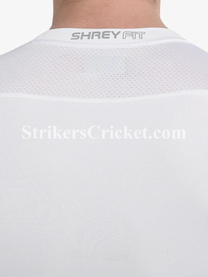 SHREY COMPRESSION L/S TOP WHITE - Image 4