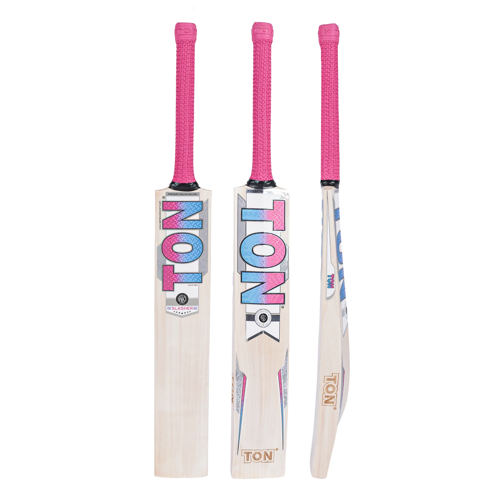 TON Slasher English Willow Cricket Bat -SH - Image 6